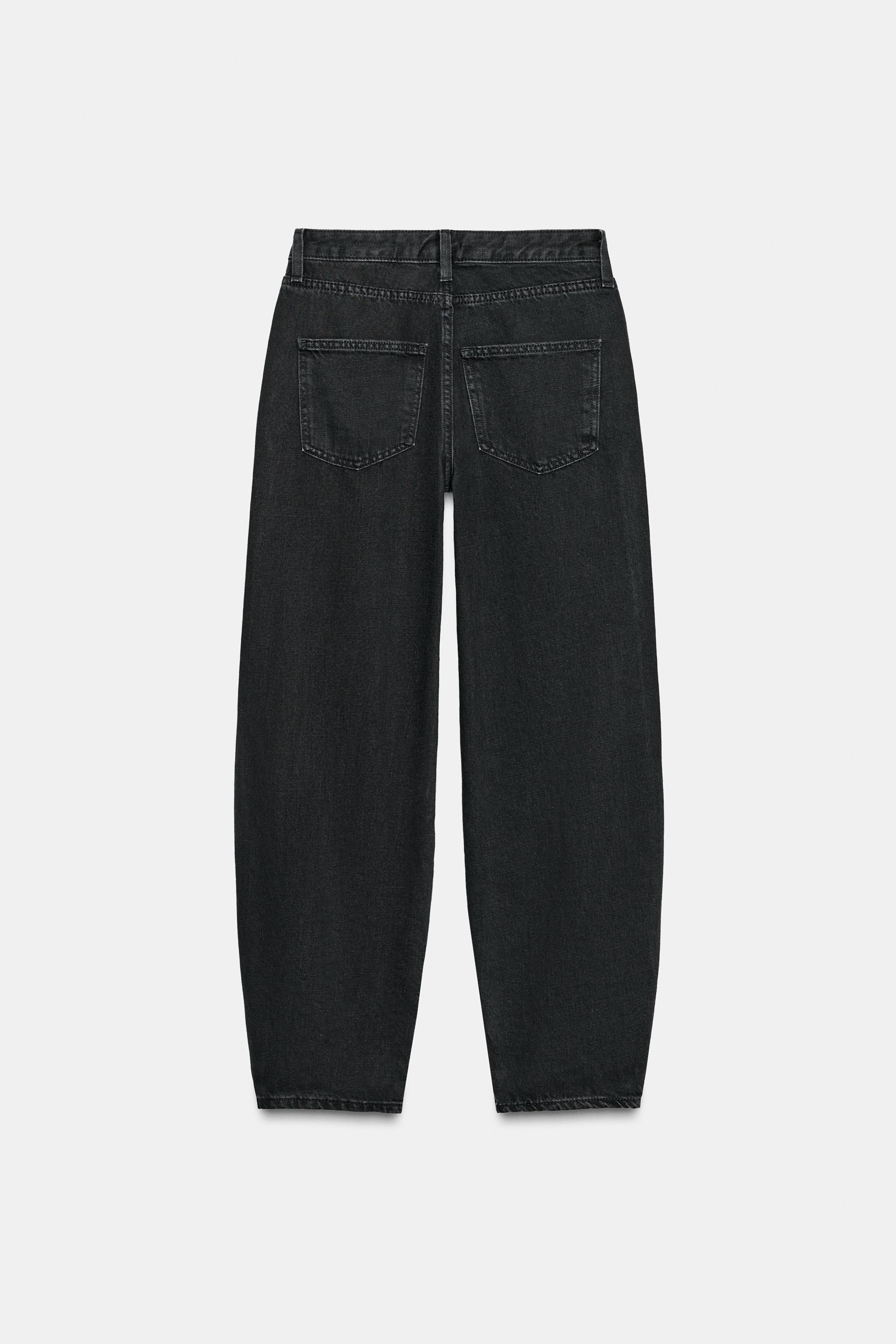 ZW COLLECTION BARREL MID-RISE JEANS